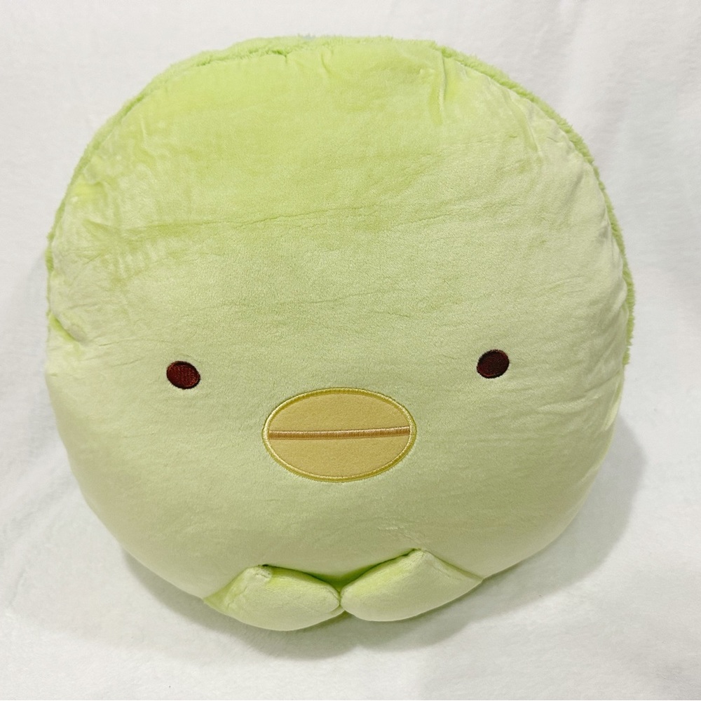 Sumikkogurashi Penguin Squishy Macaron plush cushion